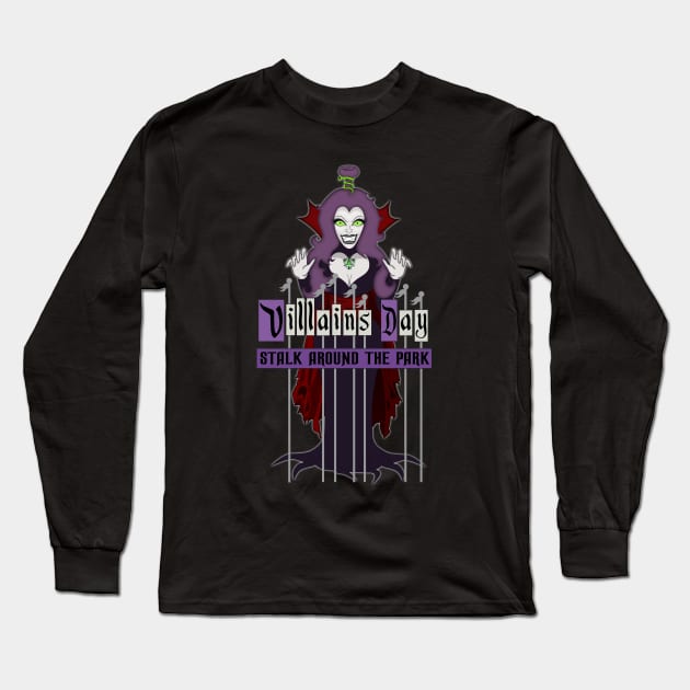 Villains Day Stalk Around The Park Long Sleeve T-Shirt by CircleOfVillains